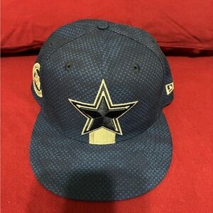 Men’s New Era Navy Dallas Cowboys 2024 Sideline 59FIFTY Fitted Hat